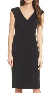 Eliza J Crepe Sheath Dress